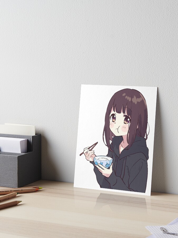 Cute girl menhera kurumi | Art Board Print