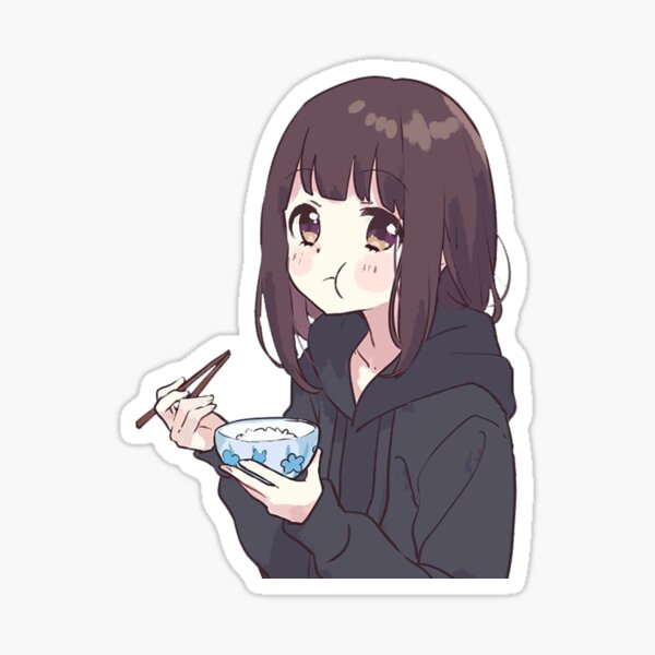 Menhera chan anime  Sticker for Sale by uisch