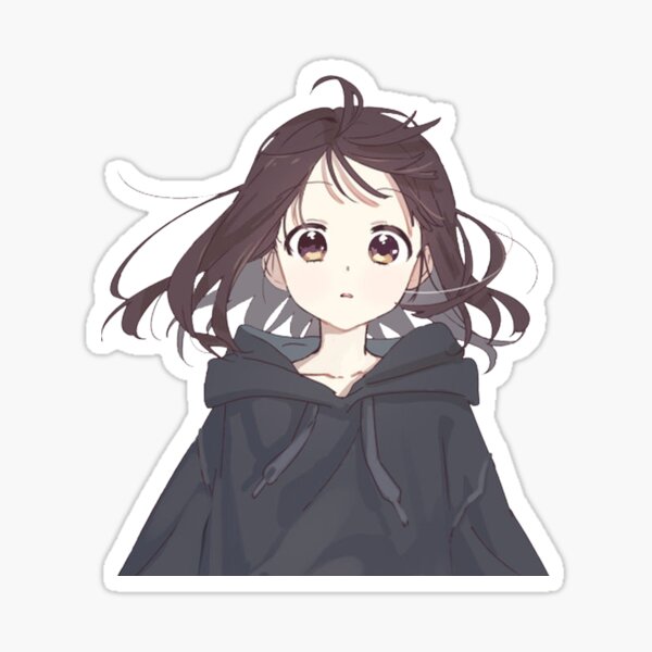 Menhera chan anime  Sticker for Sale by uisch