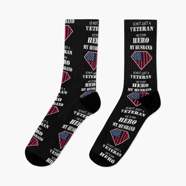 Item preview, Army My Husband is Not Just a Veteran He´s My Hero designed and sold by Shirt-Designs.