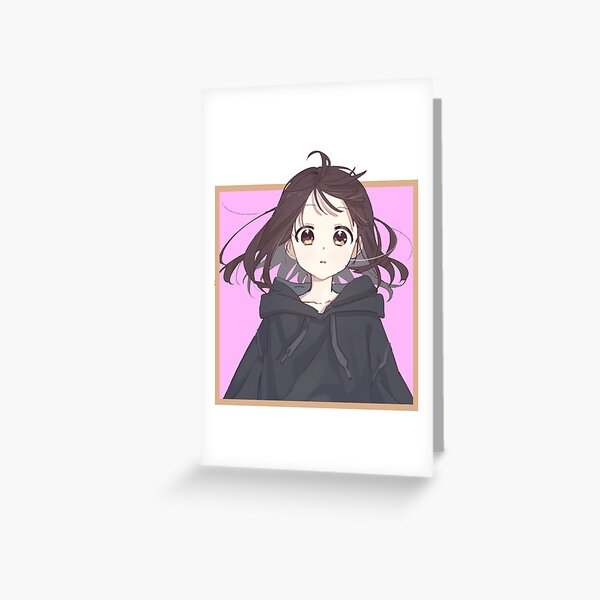 Menhera-Chan Greeting Card by dauerstandby