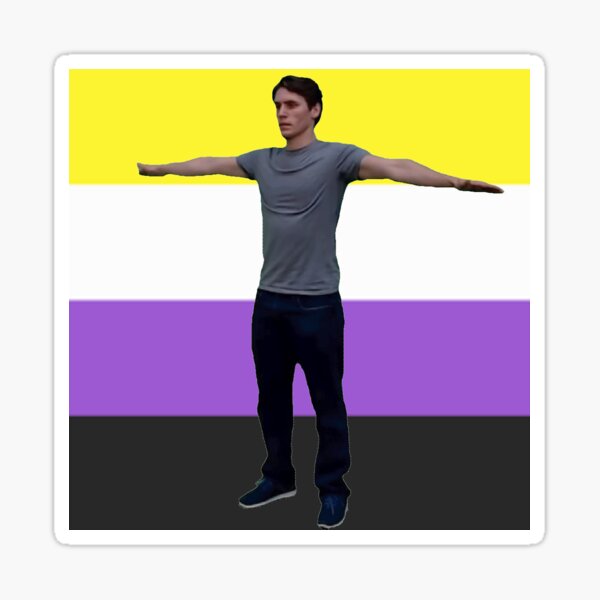 Item preview, jerma nonbinary pride designed and sold by looseleifteaa.