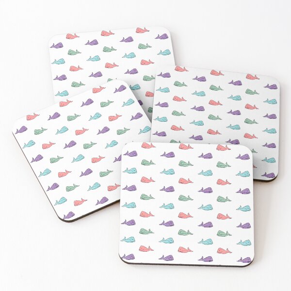 Item preview, VSCO Stripes Cute Whale Sticker Pack designed and sold by EpicCreation.