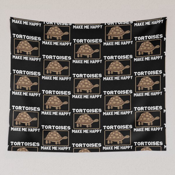 Item preview, Tortoises Make Me Happy designed and sold by TheAnimalZ00.
