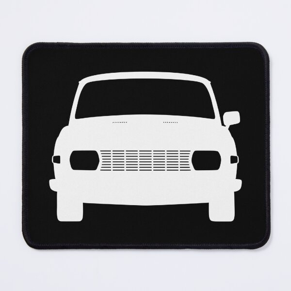Item preview, Wartburg 353 white silhouette designed and sold by EdimDesign.