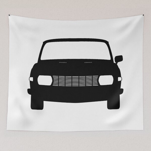 Item preview, Wartburg 353 black silhouette designed and sold by EdimDesign.