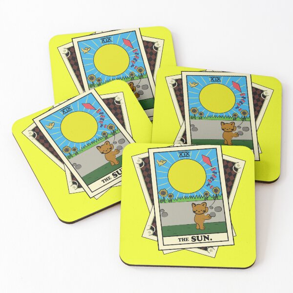 Item preview, TAROT CARDS DECK | THE SUN. | FORTUNE CAT designed and sold by FalconLifeStore.