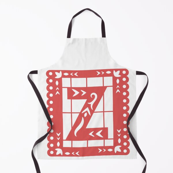 Item preview, Art Nouveau Letter Z, Papel Picado, Ornamental Letter Z, Mexican Art designed and sold by PROMEN Creativity.