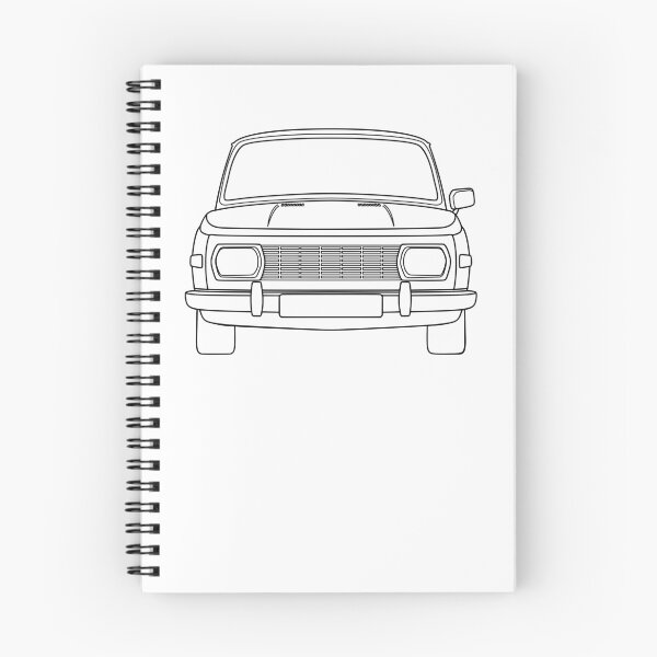 Item preview, Wartburg 353 black lines designed and sold by EdimDesign.