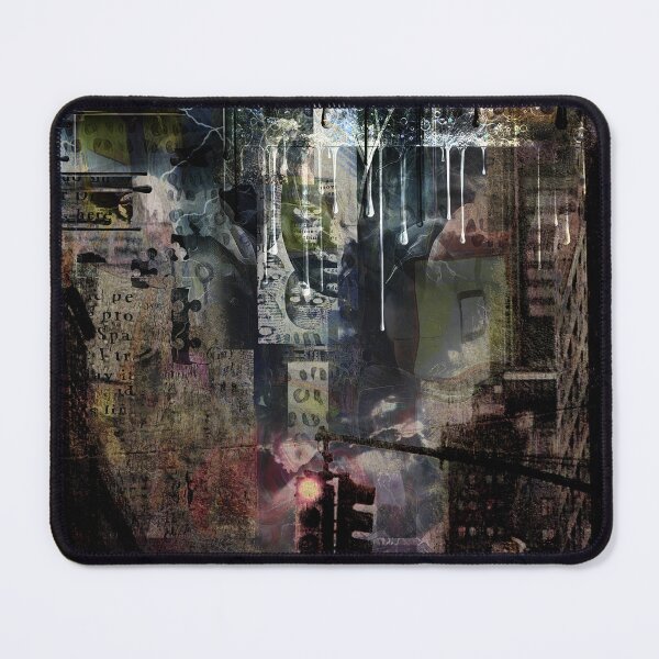 Item preview, Downtown in muted colors with abstract elements designed and sold by rolffimages.