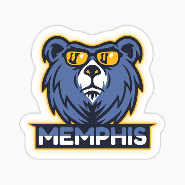 Memphis Grizzlies Stickers for Sale