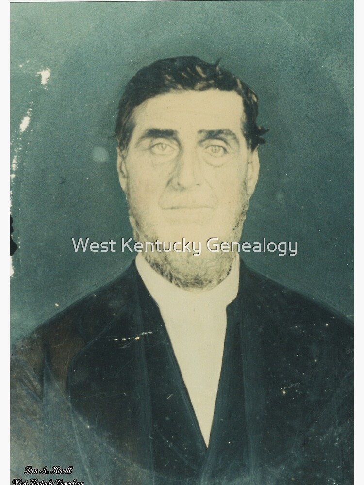 "DAVID A MULLINS, WINGO, GRAVES COUNTY, KENTUCKY" Spiral Notebook by