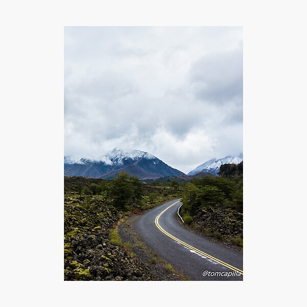 CHILEAN MOUNTAINS  - CONGUILLIO NATIONAL PARK Photographic Print