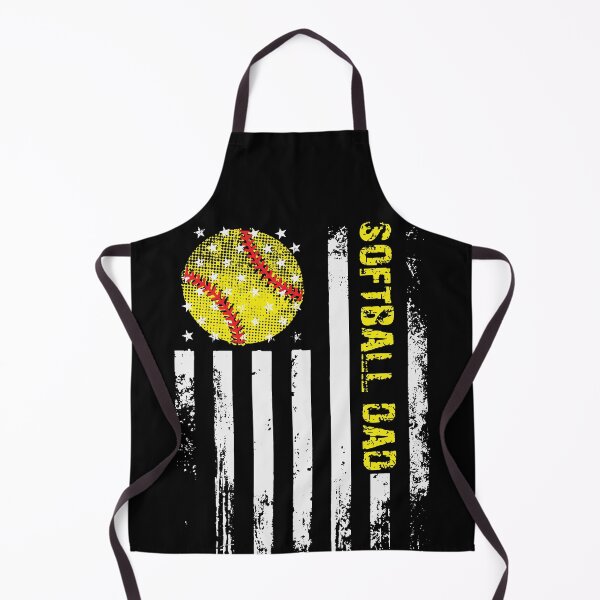 Item preview, Softball Dad American Flag Fastpitch designed and sold by 99Fastpitch.