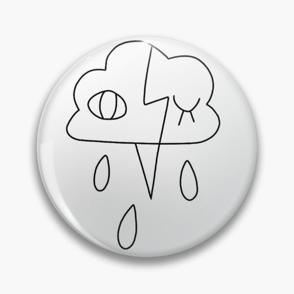 Item preview, The Owl House Raine and Eda Raeda Rainstorm Cloud Symbol designed and sold by iamskypup.