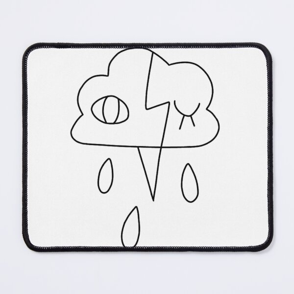 Item preview, The Owl House Raine and Eda Raeda Rainstorm Cloud Symbol designed and sold by iamskypup.