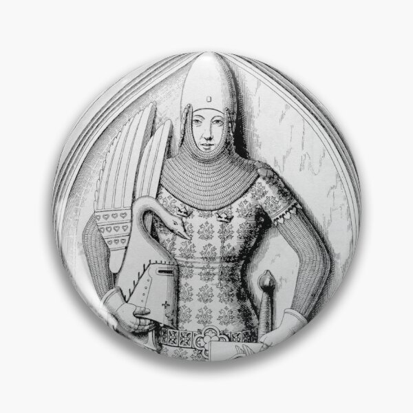 Item preview, French Knight Heraldry Lion Armor Sword Helmet Design designed and sold by Candlewood Museum & Gift Shoppe.