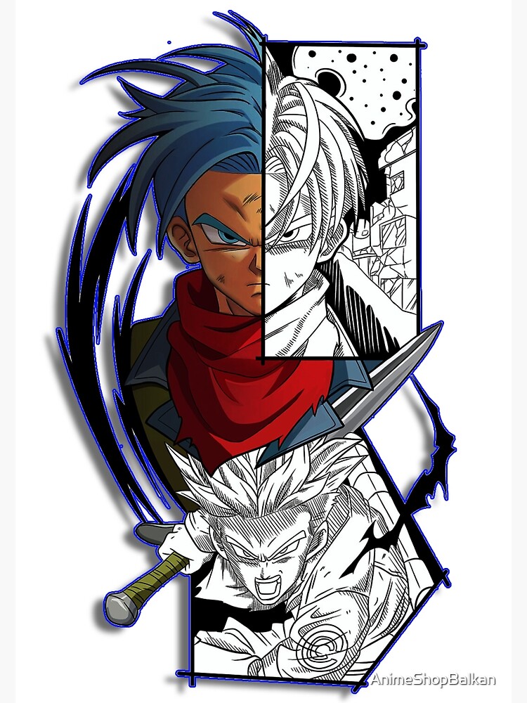 Trunks del Futuro SSJ  Dragon ball super manga, Anime dragon ball