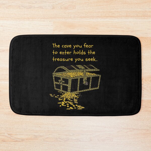 Item preview, The cave you fear to enter holds the treasure you seek.. designed and sold by keenikai.