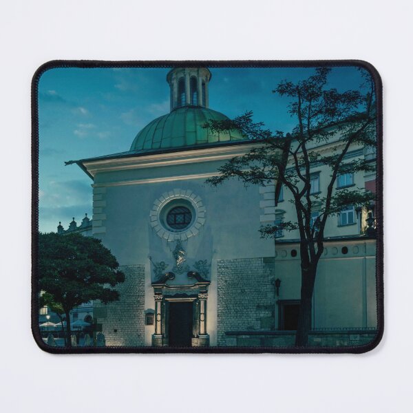 Item preview, Old church on the main square in Krakow at night, Poland designed and sold by Mikołaj Niemczewski.