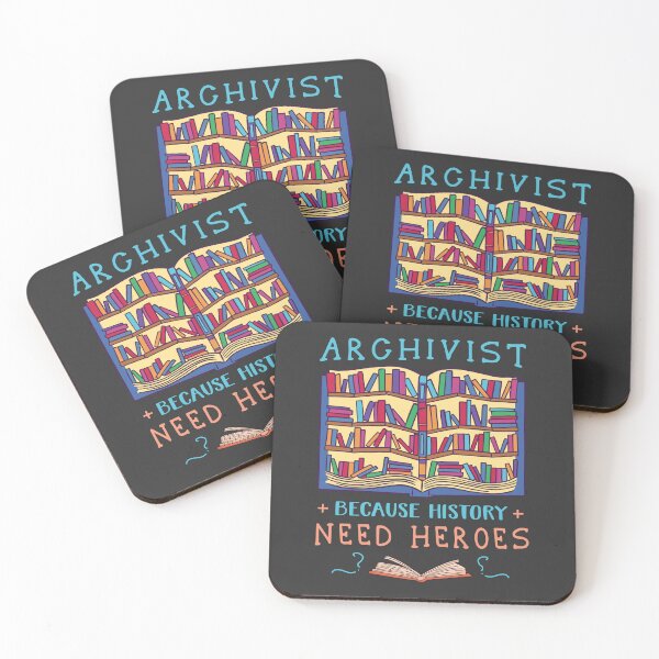 Item preview, Archivist Bookshelf Quote Art designed and sold by MrEddie10.
