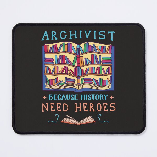 Item preview, Archivist Bookshelf Quote Art designed and sold by MrEddie10.