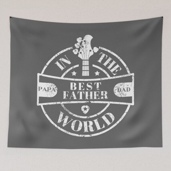 Item preview, Best Father in the World [papa, dad] Bassist designed and sold by Blended Designs ⭐⭐⭐⭐⭐.