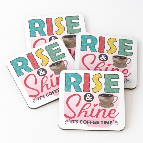 Item preview, Coffee Rise and Shine designed and sold by wahooprintshop.