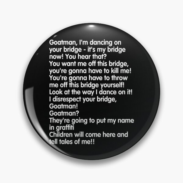 Item preview, Goatman Sticker designed and sold by Nelda Lakin.
