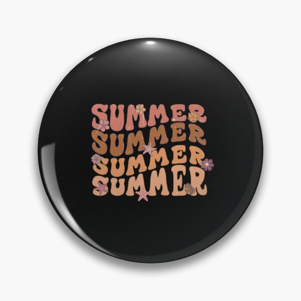 Item preview, Retro Summer Typography designed and sold by HappyLifeCreate.