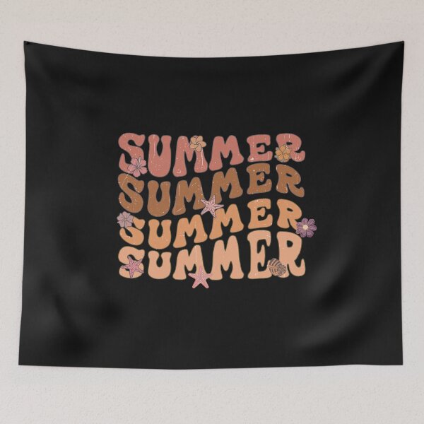 Item preview, Retro Summer Typography designed and sold by HappyLifeCreate.