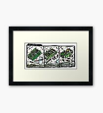 Smokes Framed Print