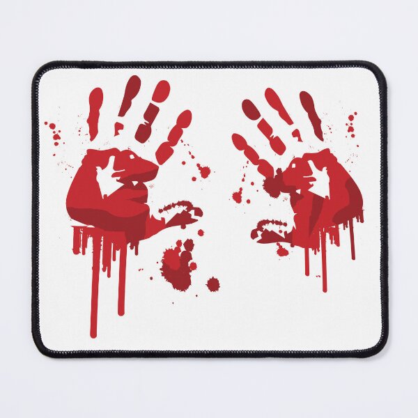 Item preview, Bloody handprints designed and sold by SpookyBat.