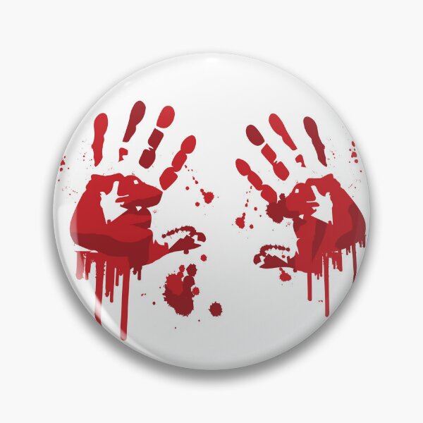 Item preview, Bloody handprints designed and sold by SpookyBat.