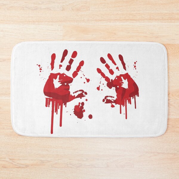 Item preview, Bloody handprints designed and sold by SpookyBat.