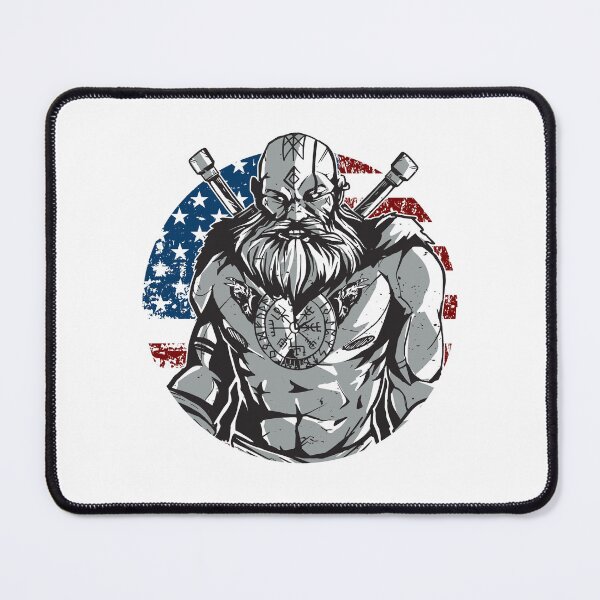 Item preview, American Viking Patriotic Norse Mythology designed and sold by MasterKlaw.