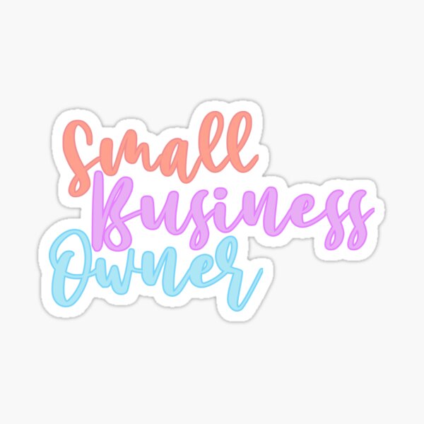 Item preview, Small Business Owner design  designed and sold by KlerinJomon.