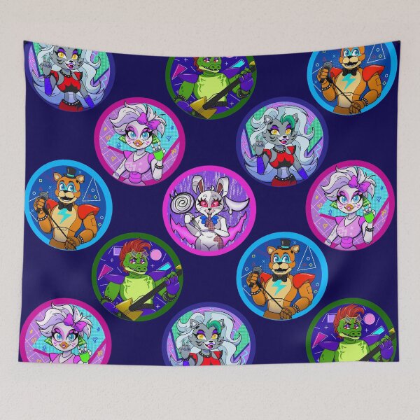 Item preview, FNAF Security Breach designed and sold by VAFoxDesigns.