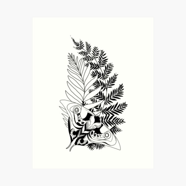 ELLIE'S TATTOO Photographic Print by Divaad-Shop