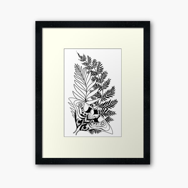 Ellie tattoo Framed Art Print for Sale by MystiS