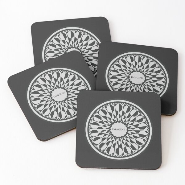 Item preview, Strawberry Fields - Memorial - Black background designed and sold by The Lines.