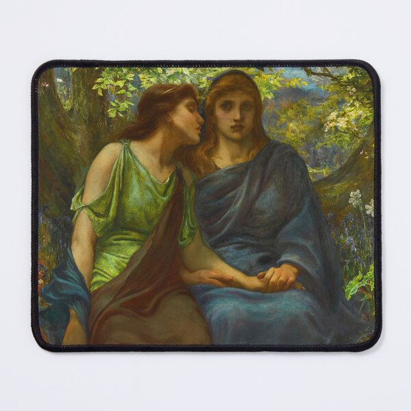 Item preview, Demeter and Persephone | John Dickson Batten | 1891 Pre-Raphaelite Greek Mythology Art designed and sold by CJET.
