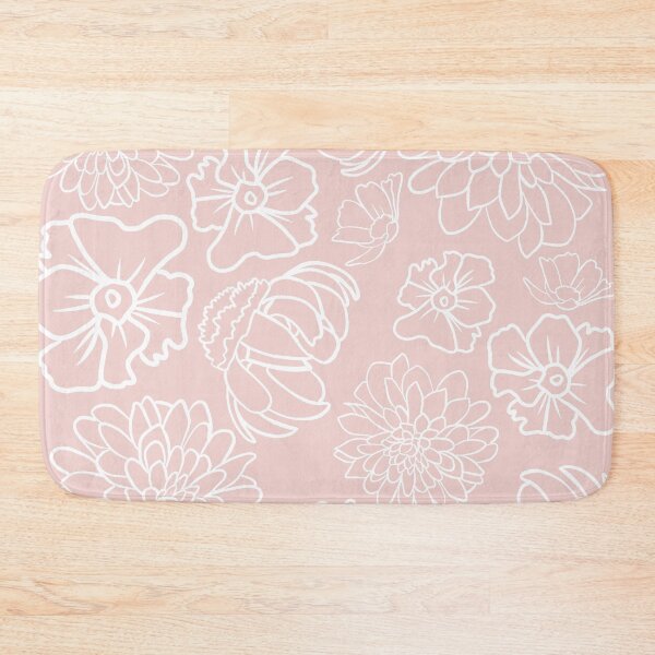 Item preview, Dusty Rose Floral Print Pattern designed and sold by Aryeh Studio.