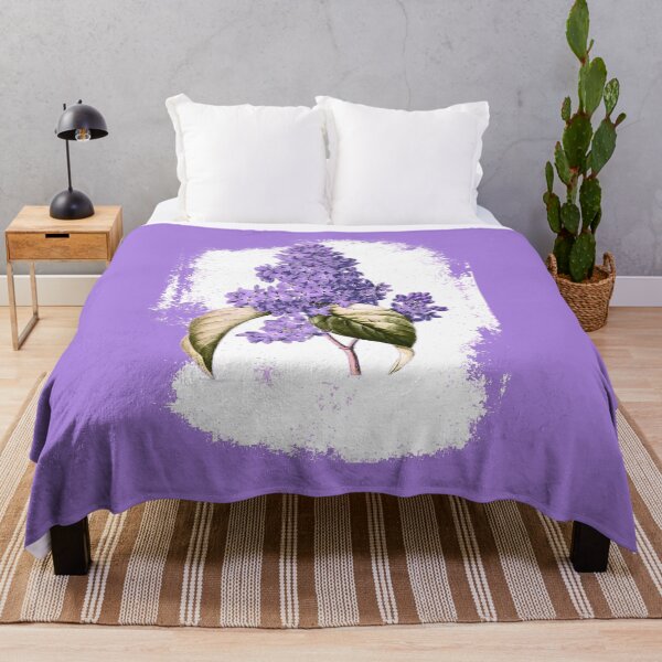 Item preview, Lilac Purple Floral Botanical designed and sold by Greenbaby.