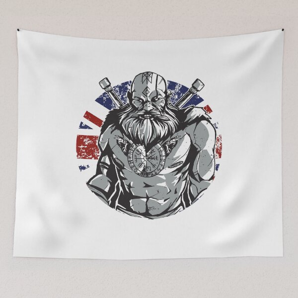 Item preview, British Viking Patriotic Norse Mythology designed and sold by MasterKlaw.
