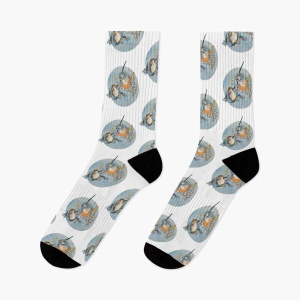 Item preview, Kabuki Samurai Frogs by Utagawa Kuniyoshi designed and sold by blackdogshop.