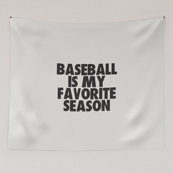 Artikelvorschau, Baseball ist meine Lieblingsjahreszeit – Geschenk für Baseball-Fans entworfen und verkauft von kindxinn.