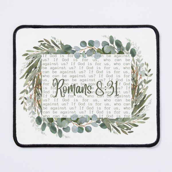 Item preview, Romans 8:31 designed and sold by ClairsCreations.