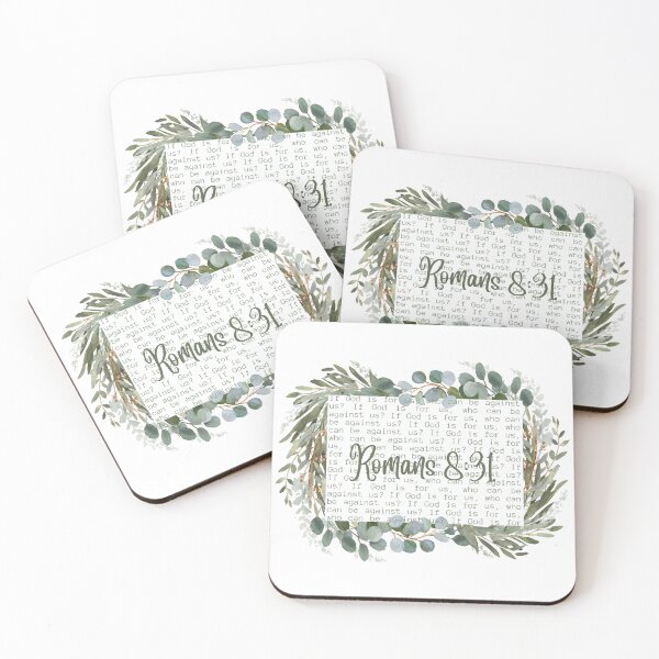 Item preview, Romans 8:31 designed and sold by ClairsCreations.