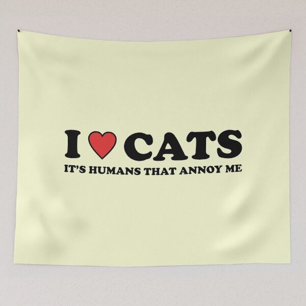 Item preview, I love cats designed and sold by iskapa.
